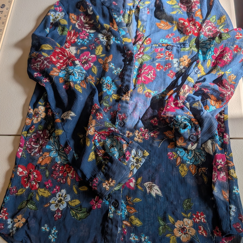 Kut from the Kloth Multicolor Floral Blouse - Picture 10 of 11